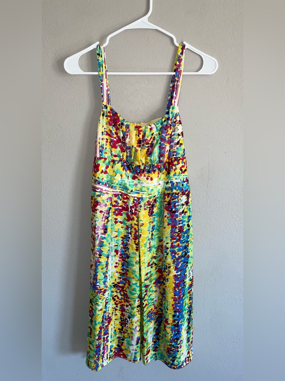 Vintage Y2K colorful dress sz 8 - Picture 1 of 5
